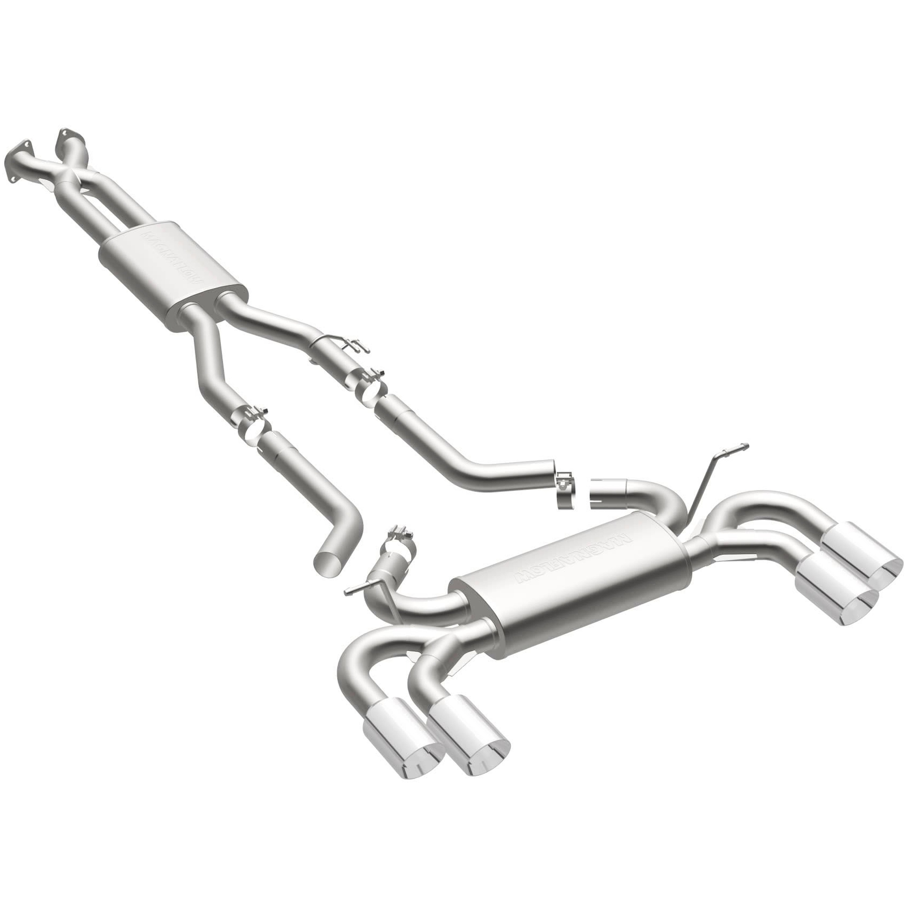 MagnaFlow 2010-2016 Hyundai Genesis Coupe Street Series Cat-Back Performance Exhaust System